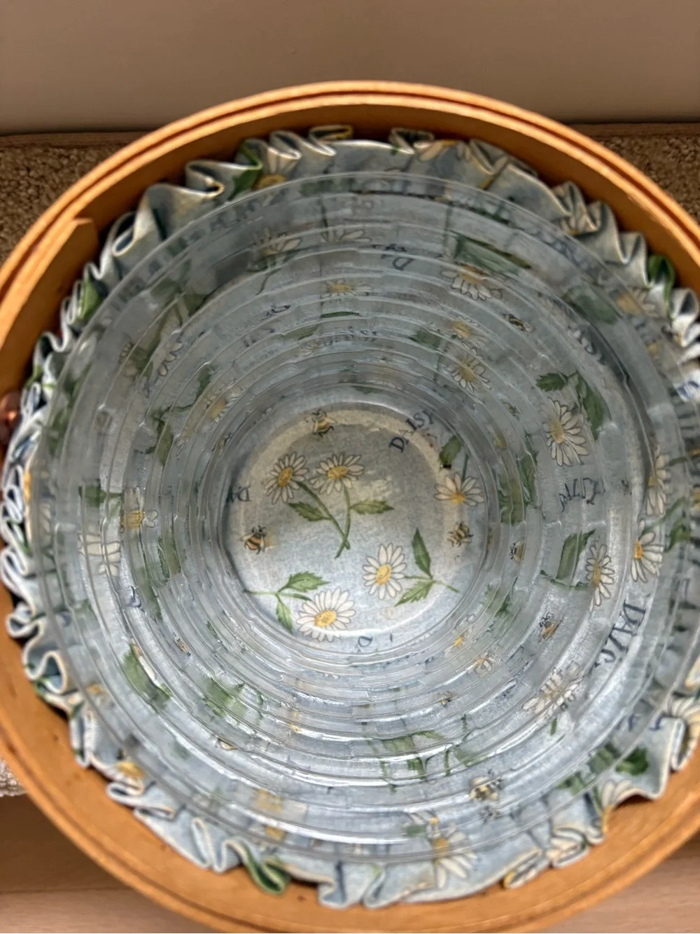 Longaberger woven wood